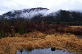 Mountain fog